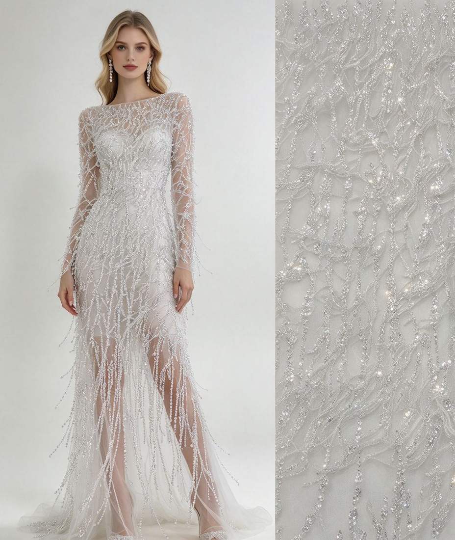 Beaded Lace — SZ0798 — view 2