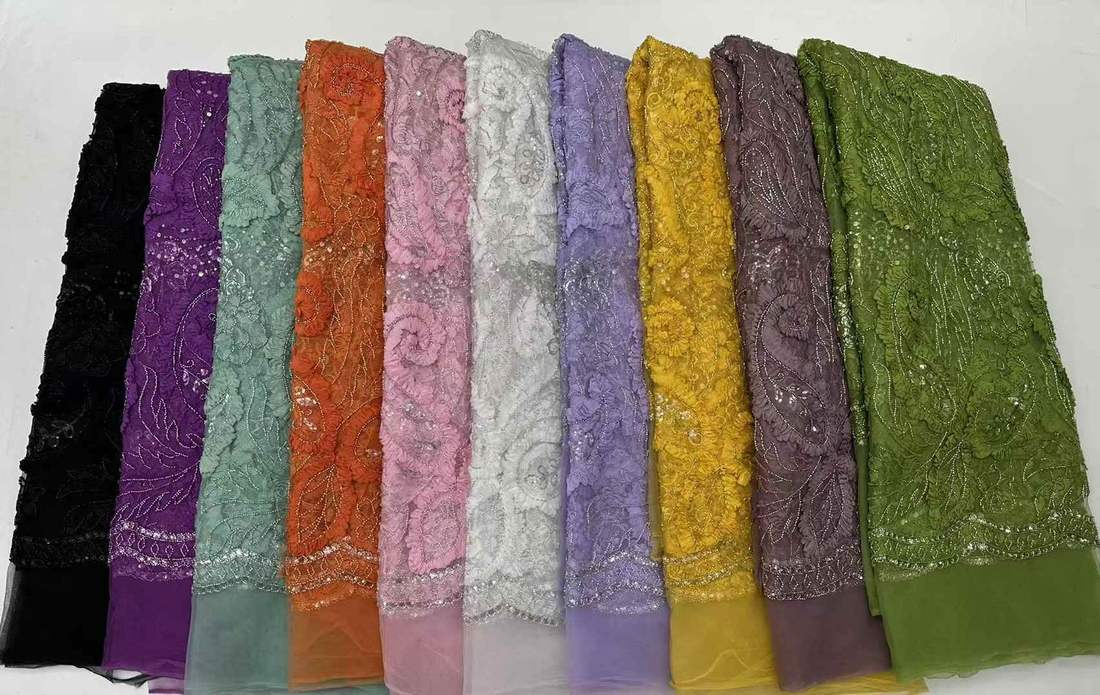 Beaded Lace — SZ1155 — view 2