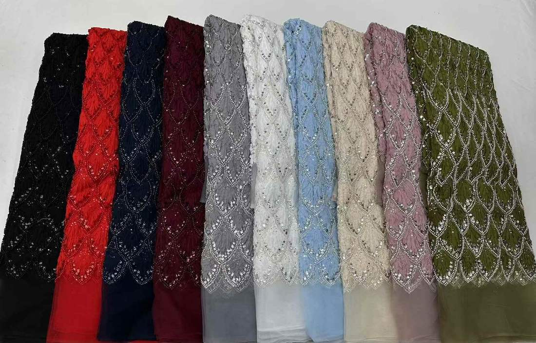 Beaded Lace — SZ1185 — view 3