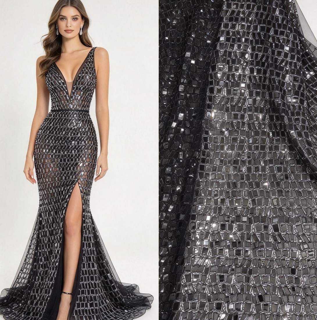Beaded Lace — SZ1332 — view 2