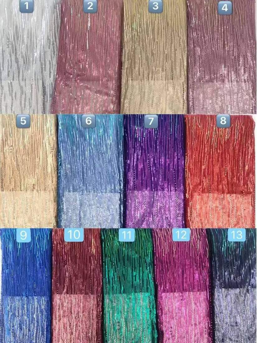 Embroidered Lace — HX-1702 — view 3