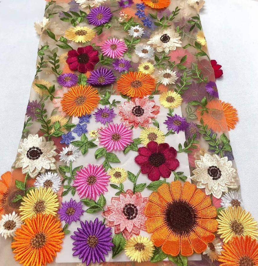 Embroidered Lace — HX-2316 — view 2