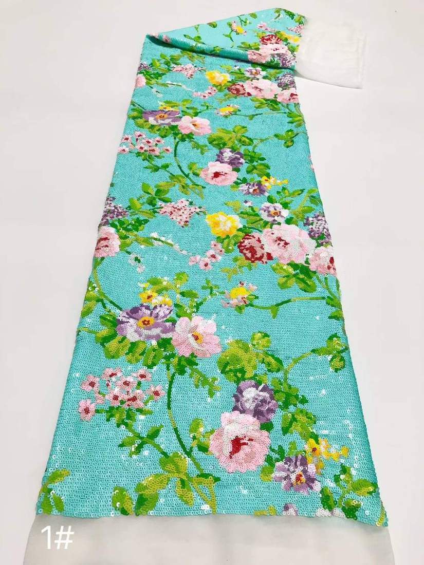 Embroidered Lace — HX-3015 — view 3