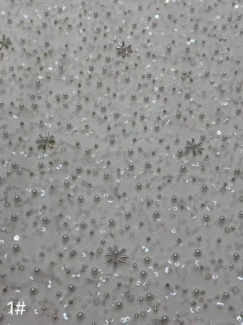 Embroidered Lace — HX-3082 — view 2