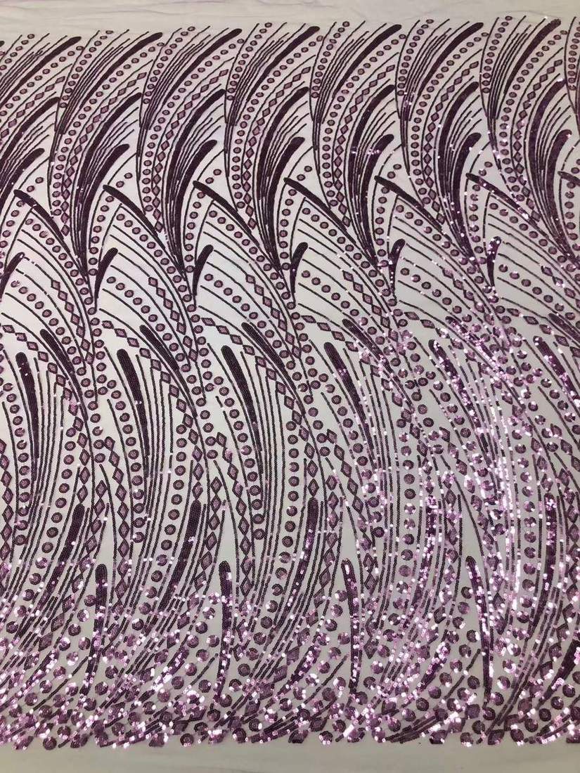 Embroidered Lace — HX-3616 — view 2
