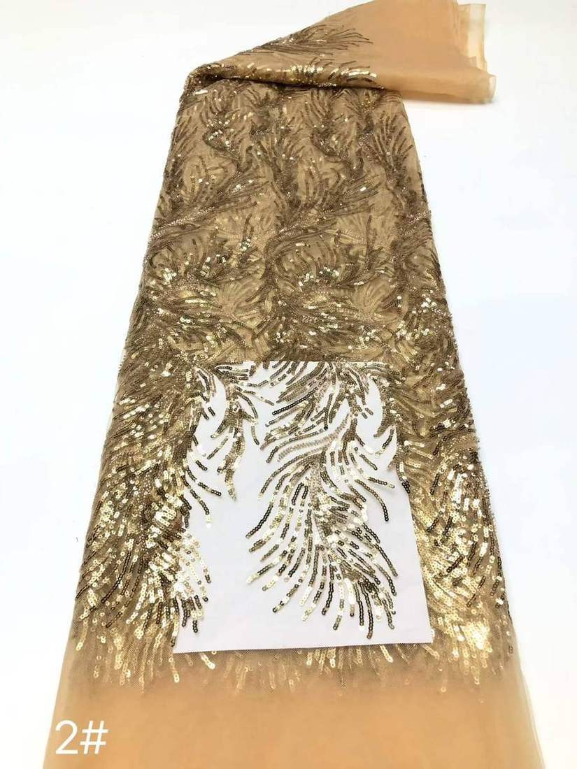 Embroidered Lace — HX-3617 — view 3