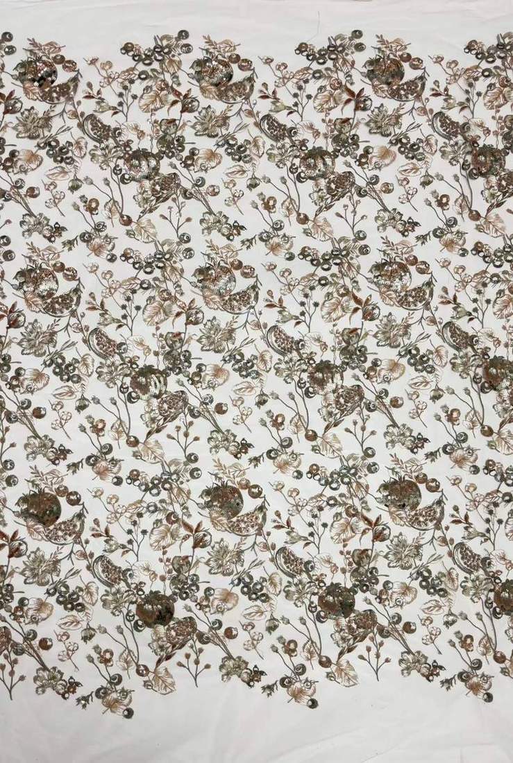 Embroidered Lace — HX-3678 — view 2