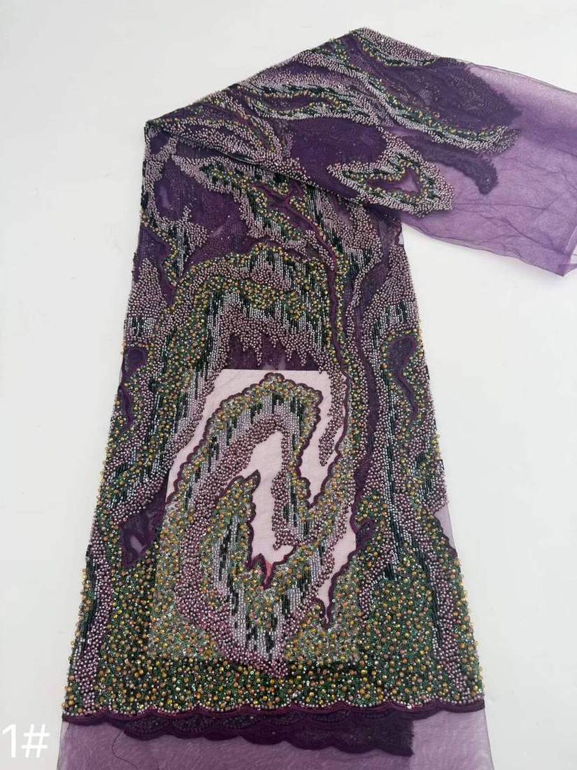 Embroidered Lace — HX-4203 — view 2