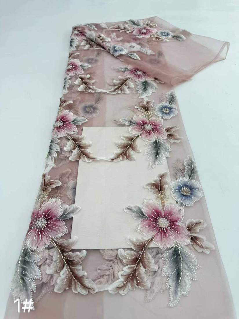 Embroidered Lace — HX-4253 — view 2