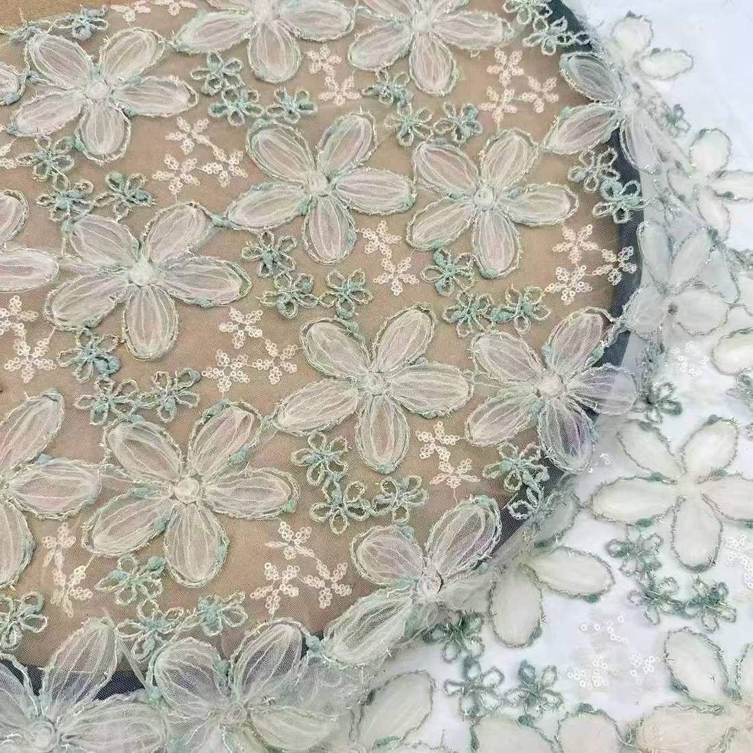 Embroidered Lace — HT-8100 — view 2