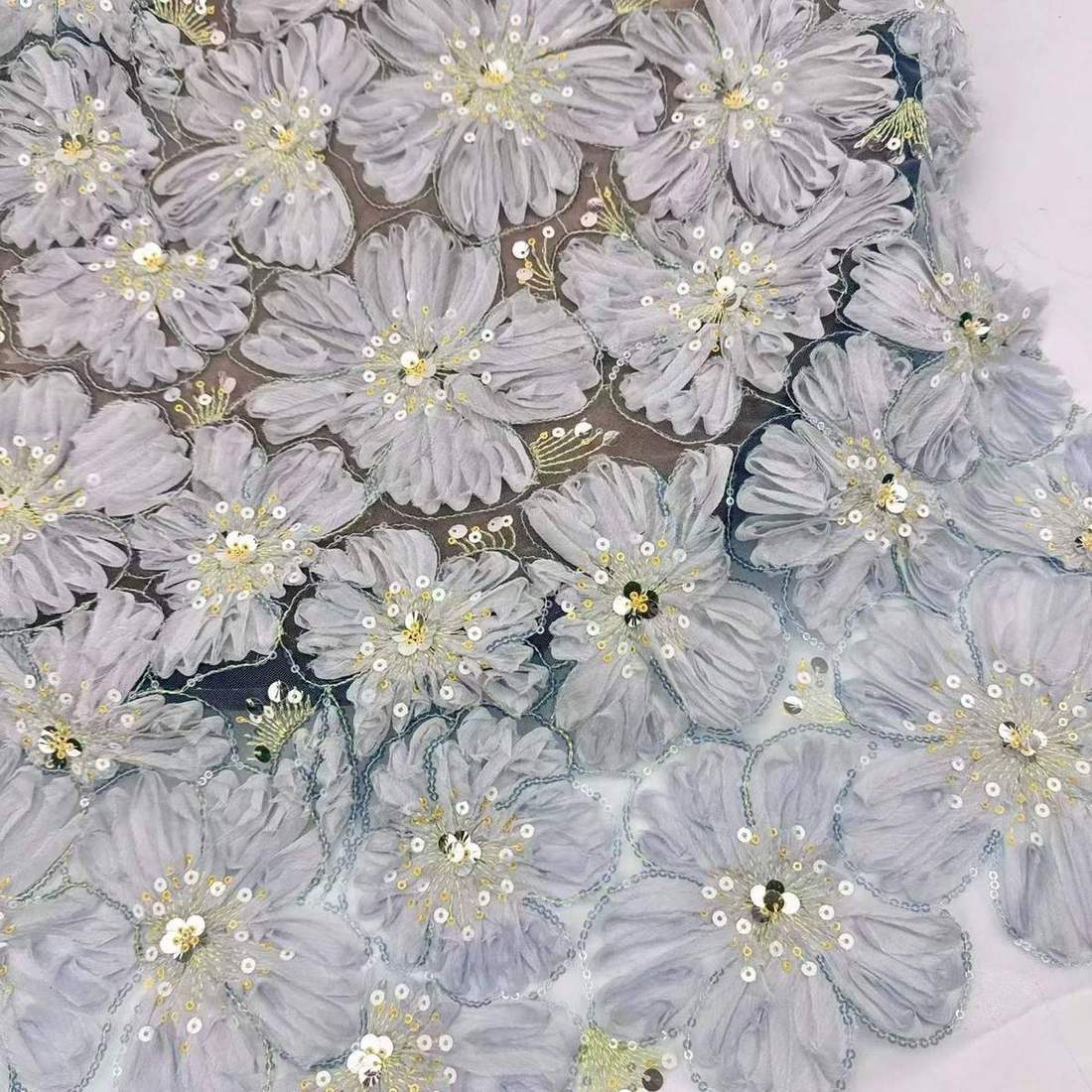 Embroidered Lace — HT-8698 — view 2