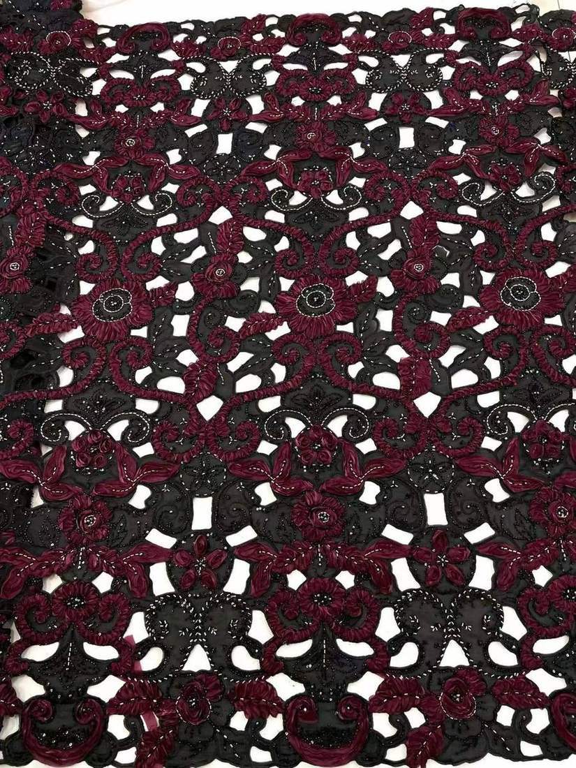 Embroidered Lace — XC-8296 — view 2