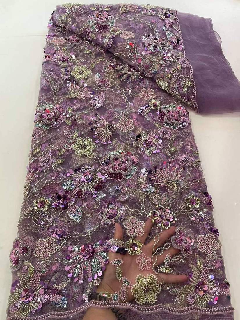 Embroidered Lace — XC-C0129 — view 2
