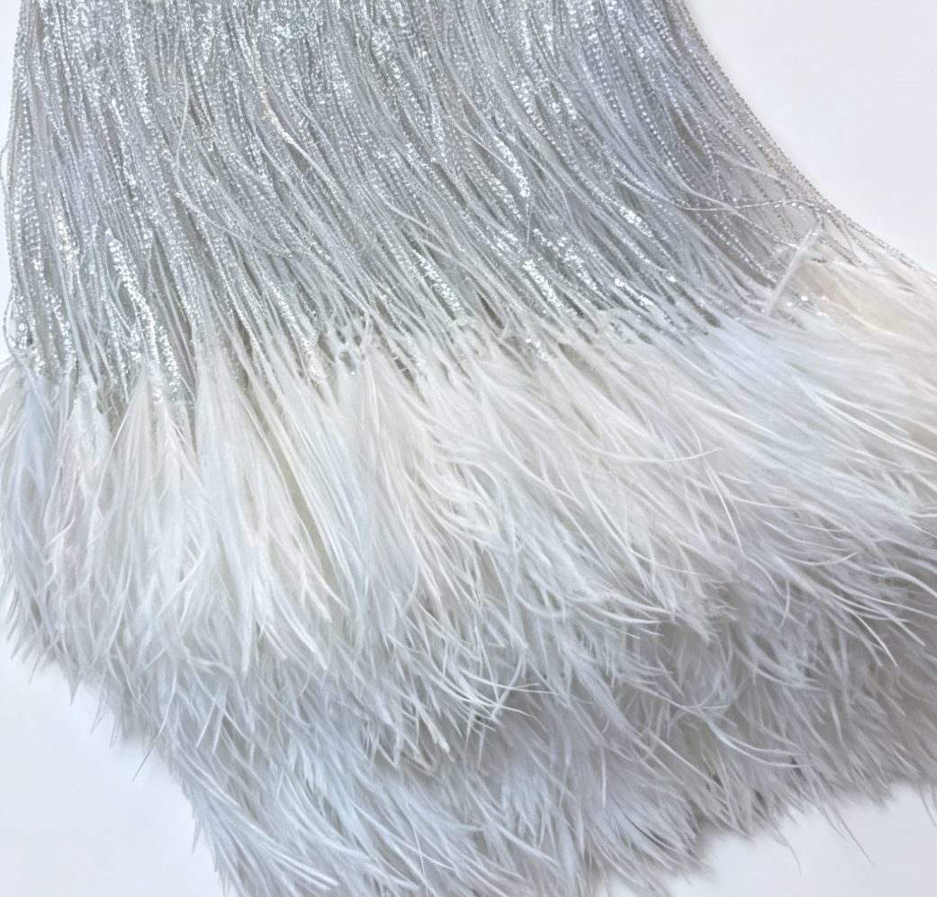 Feather Fringe Trim — 801 — view 5