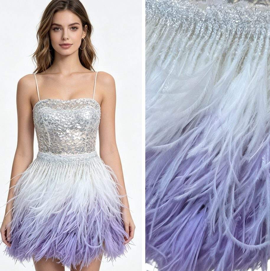 Feather Fringe Trim — 803 — view 5