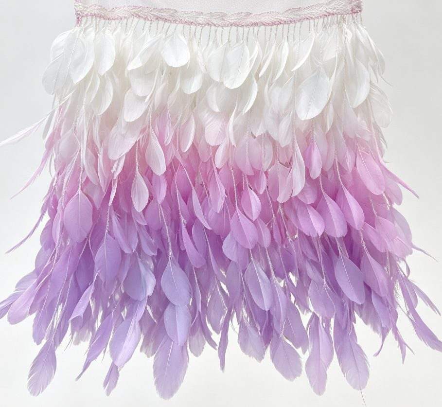 Feather Fringe Trim — YMW002 — view 2