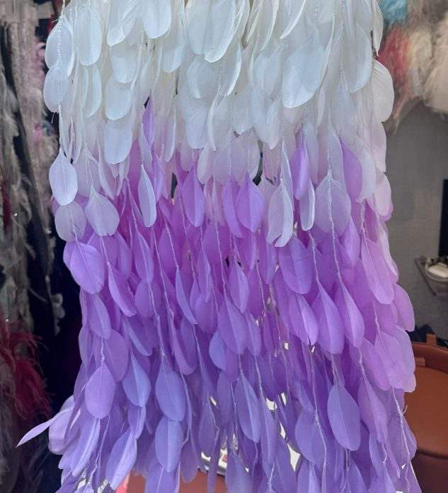 Feather Fringe Trim — YMW002 — view 4