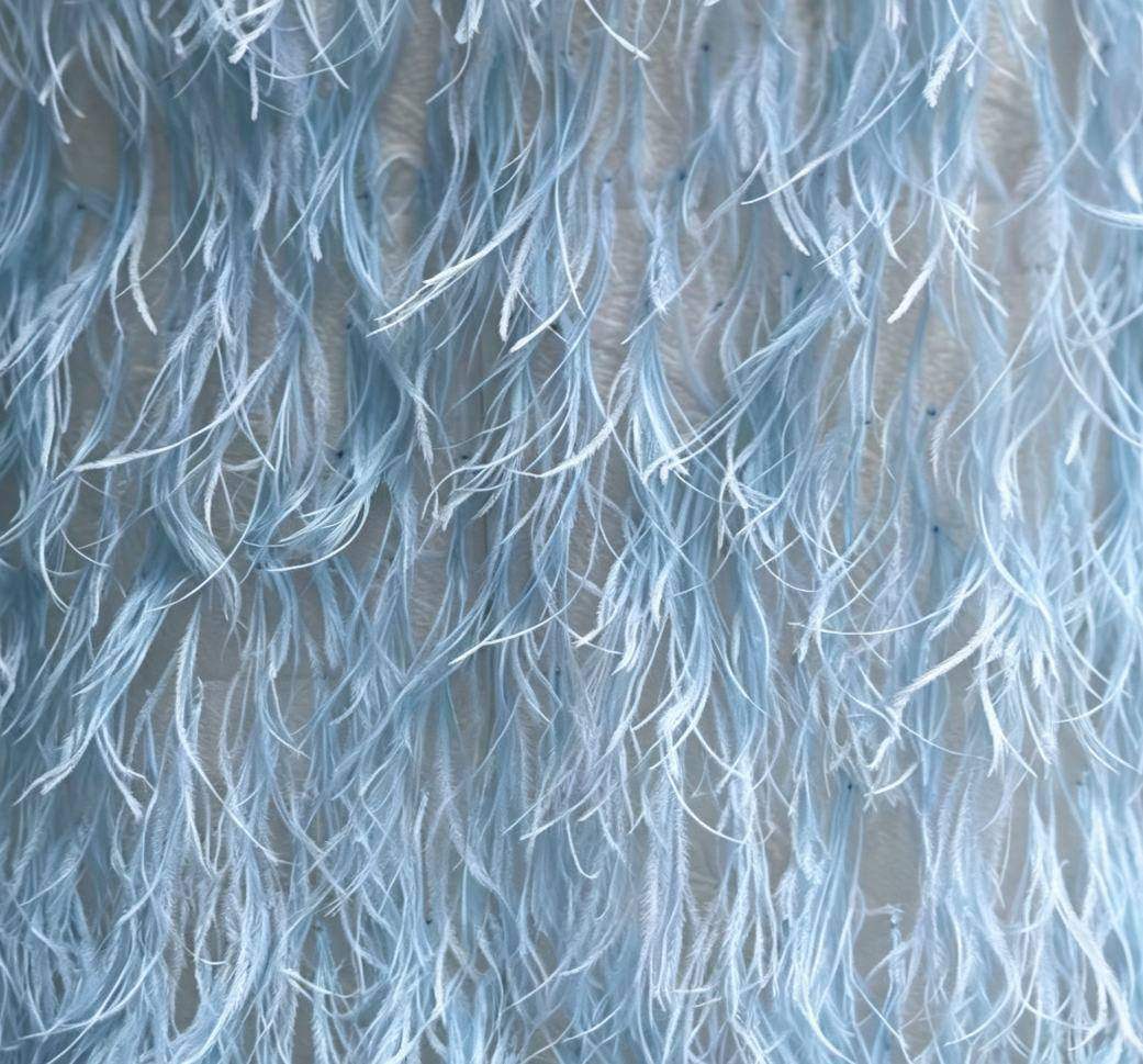 Feather Fringe Trim — YMW-YMW004 — view 2